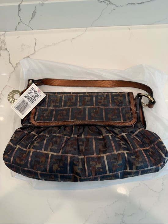 Fendi Handbags - Fendi Zucca Forever Mama Shoulder Bag